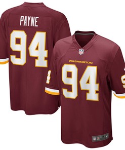 Daron Payne Washington Football Team Game Player Jersey - Burgundy Nfl