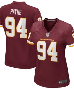 Daron Payne Washington Football Team Womens Game Player Jersey -burgundy Nfl