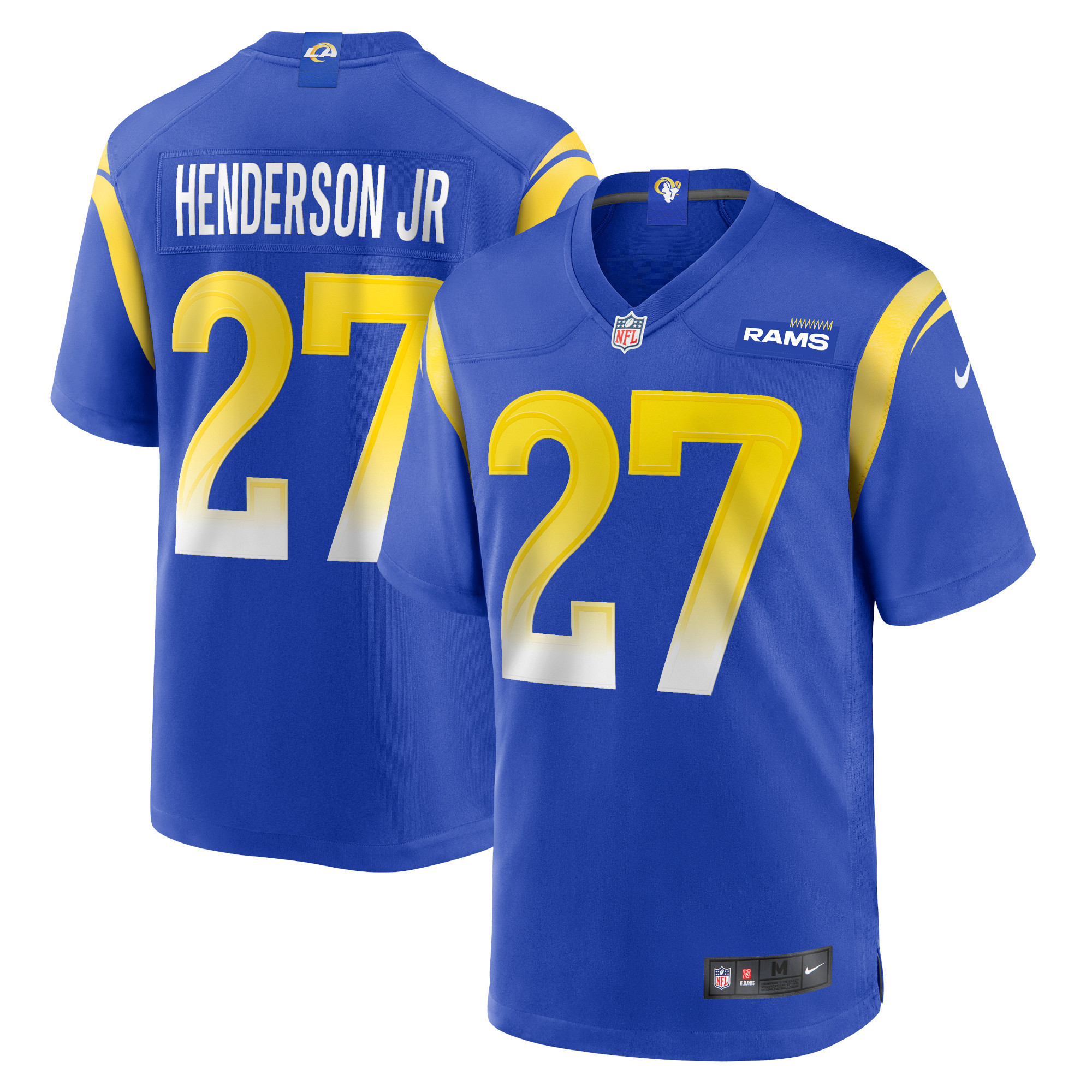 Darrell Henderson Jr. Los Angeles Rams Game Jersey - Royal Nfl