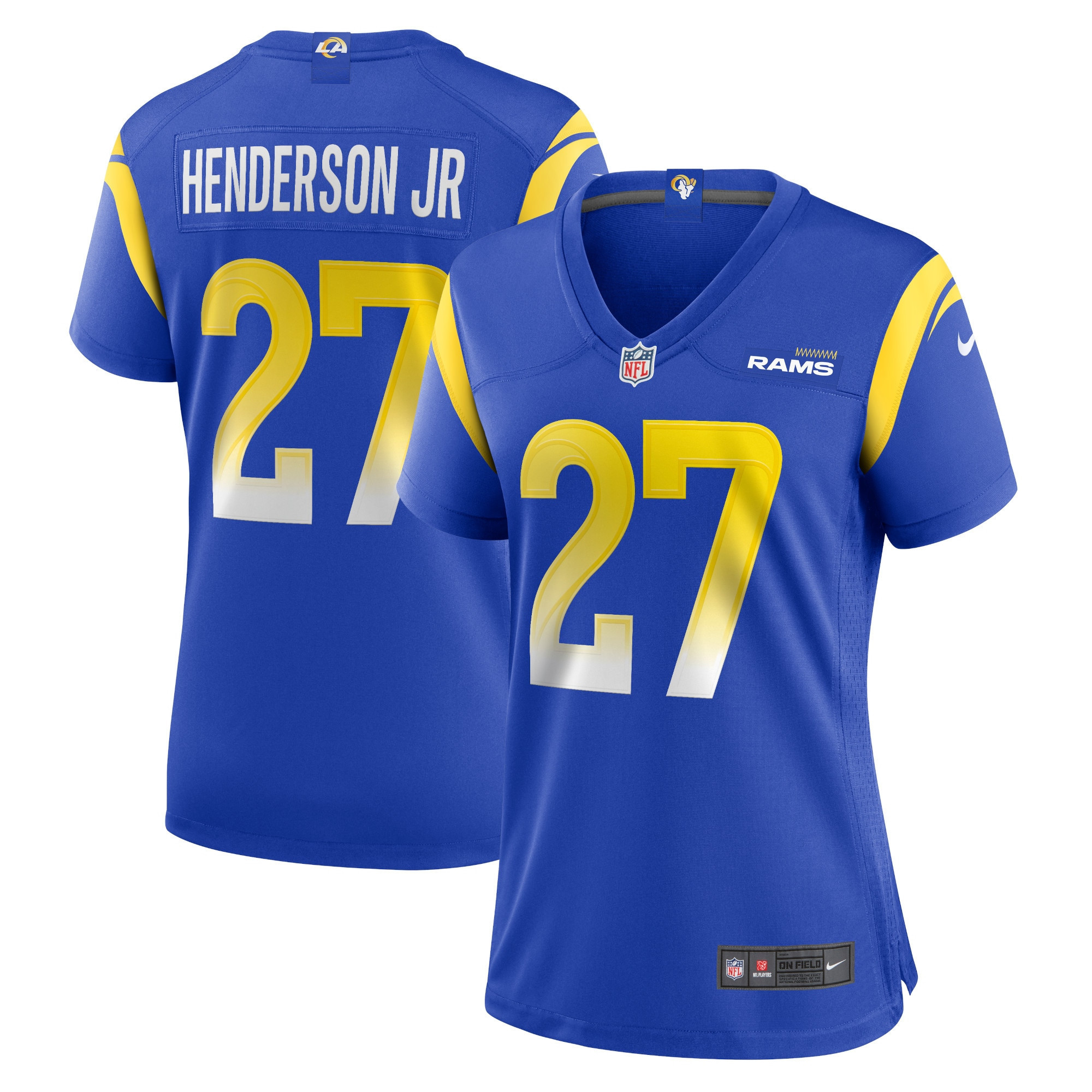 Darrell Henderson Jr. Los Angeles Rams Womens Game Jersey - Royal Nfl