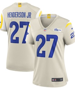 Darrell Henderson Jr Los Angeles Rams Womens Player Game Jersey Bone Nfl