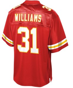 Darrell Williams Kansas City Chiefs Nfl Pro Line Youth Player Jersey - Red
