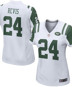 Darrelle Revis New York Jets Nike Womens Game Jersey - White