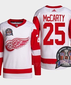 Darren McCarty 25 1997 Stanley Cup Detroit Red Wings Red Jersey 25th Anniversary