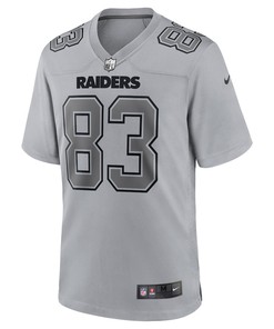 Darren Waller 83 Las Vegas Raiders Atmosphere Fashion Game Jersey - Gray
