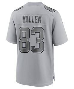 Darren Waller 83 Las Vegas Raiders Atmosphere Fashion Game Jersey - Gray