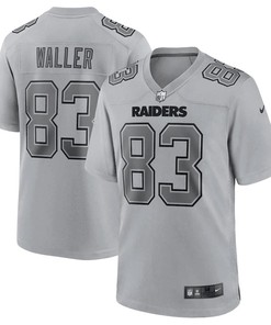 Darren Waller 83 Las Vegas Raiders Men Atmosphere Fashion Game Jersey - Gray