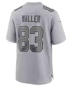 Darren Waller 83 Las Vegas Raiders Men Atmosphere Fashion Game Jersey - Gray
