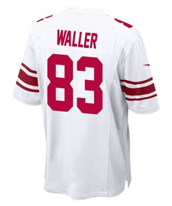 Darren Waller 83 New York Giants Game Jersey - White