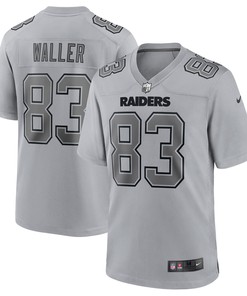 Darren Waller Las Vegas Raiders Atmosphere Fashion Game Jersey - Gray Nfl