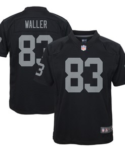 Darren Waller Las Vegas Raiders Game Jersey Black Nfl
