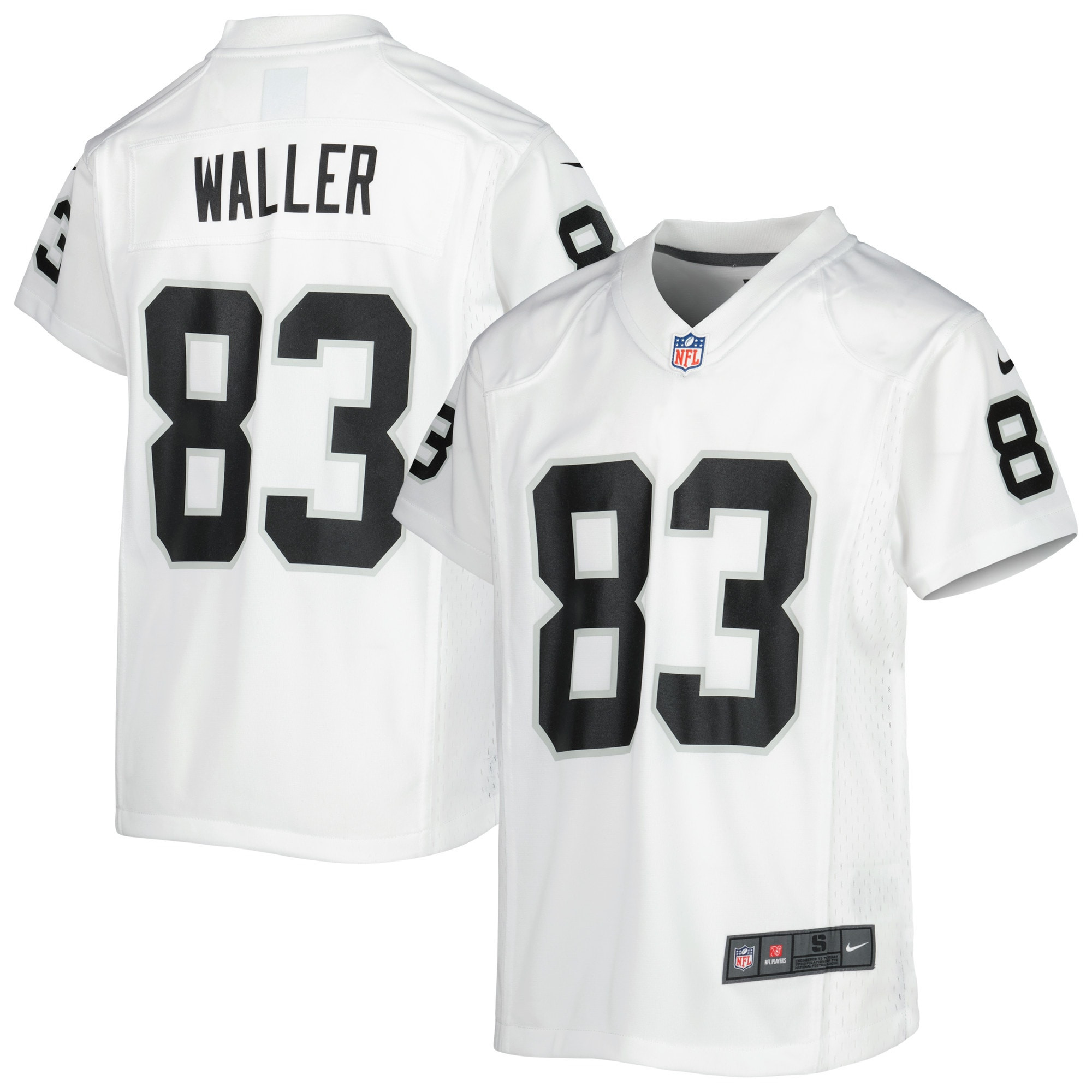 Darren Waller Las Vegas Raiders Game Jersey - White Nfl