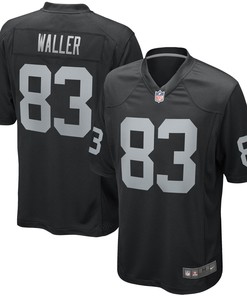 Darren Waller Las Vegas Raiders Game Player Jersey Black Nfl