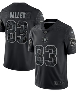Darren Waller Las Vegas Raiders RFLCTV Limited Jersey - Black