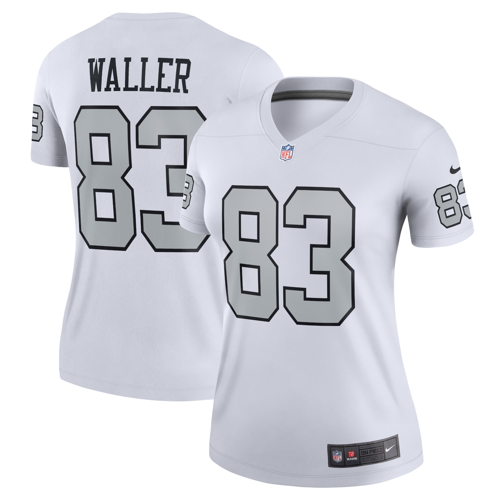 Darren Waller Las Vegas Raiders Womens Alternate Legend Jersey - White Nfl
