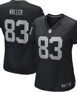 Darren Waller Las Vegas Raiders Womens Game Player Jersey Black Nfl
