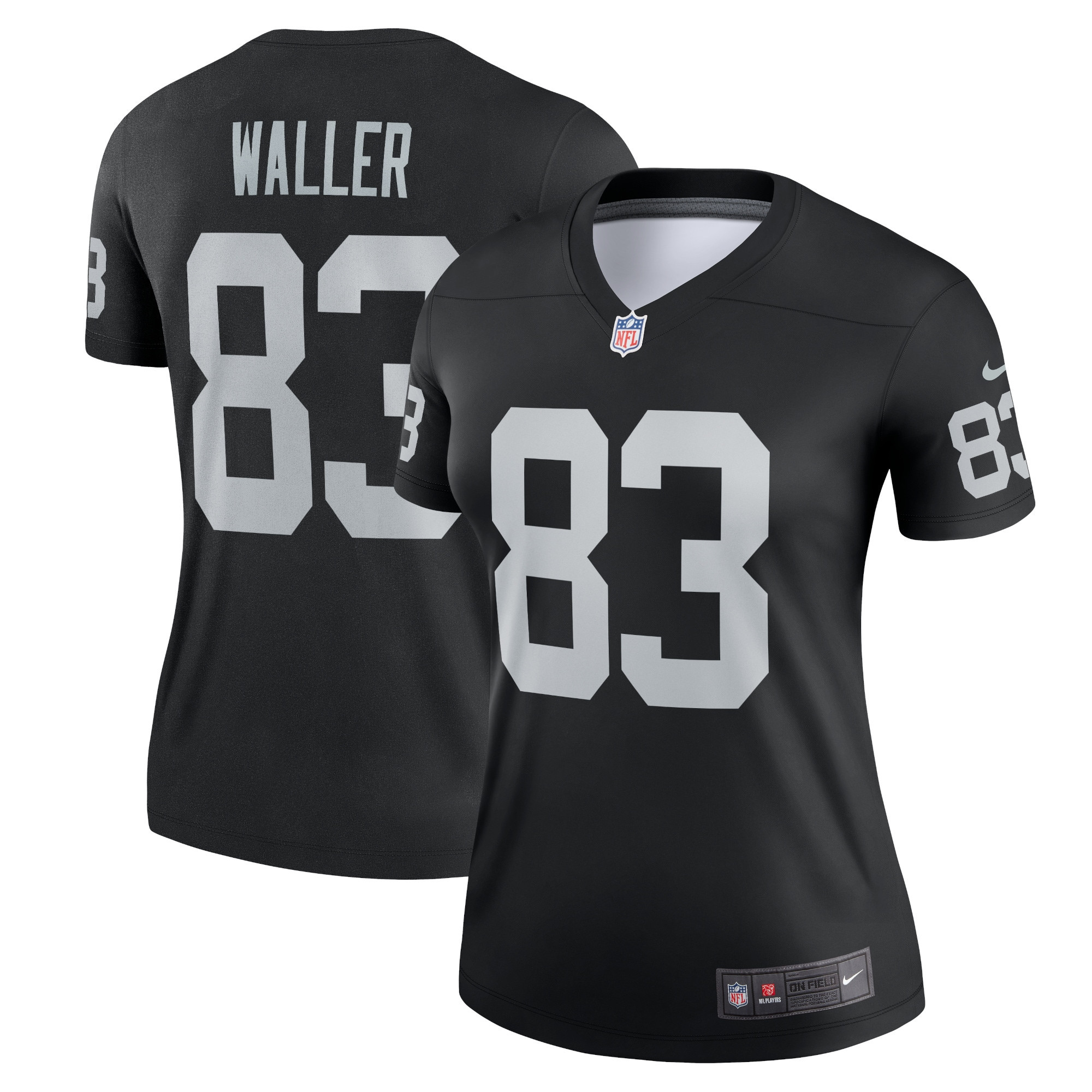 Darren Waller Las Vegas Raiders Womens Legend Jersey Black Nfl