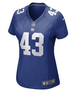 Darrian Beavers New York Giants Women's Game Player Jersey - Royal