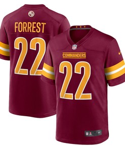 Darrick Forrest Washington Commanders Game Player Jersey - Burgundy