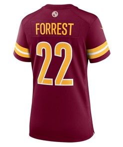 Darrick Forrest Washington Commanders Women's Game Player Jersey - Burgundy