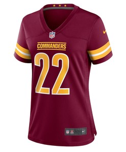Darrick Forrest Washington Commanders Women's Game Player Jersey - Burgundy