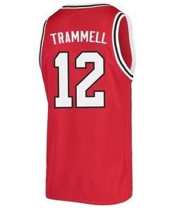 Darrion Trammell 12 San Diego State Aztecs 2023 Basketball Jersey- Men Red