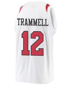 Darrion Trammell 12 San Diego State Aztecs 2023 Basketball Jersey- Men White