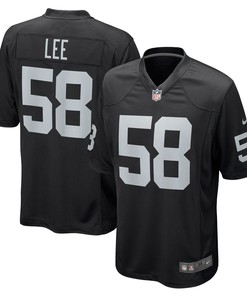 Darron Lee Las Vegas Raiders Game Jersey - Black Nfl