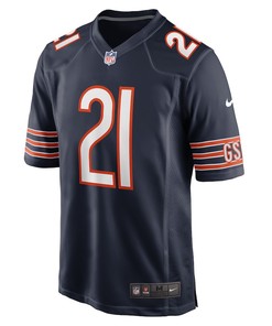 Darrynton Evans Chicago Bears Game Player Jersey - Navy