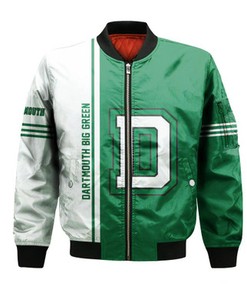 Dartmouth Big Green Bomber Jacket Half Style - NCAA