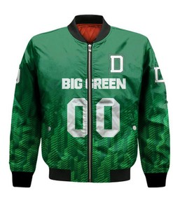 Dartmouth Big Green Bomber Jacket Logo Sport Ombre  - NCAA