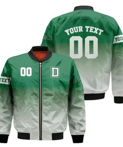 Dartmouth Big Green Fadded Bomber Jacket - NCAA