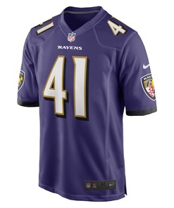 Daryl Worley Baltimore Ravens Game Player Jersey - Purple