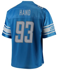 Dashawn Hand Detroit Lions Nfl Pro Line Player Jersey - Blue