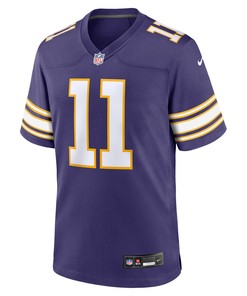 Daunte Culpepper 11 Minnesota Vikings Classic Retired Game Men Jersey - Purple