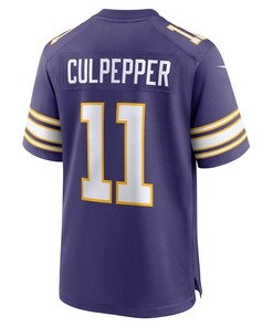 Daunte Culpepper 11 Minnesota Vikings Classic Retired Game Men Jersey - Purple