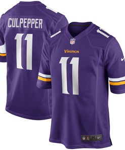 Daunte Culpepper Minnesota Vikings Game Retired Player Jersey - Purple Nfl