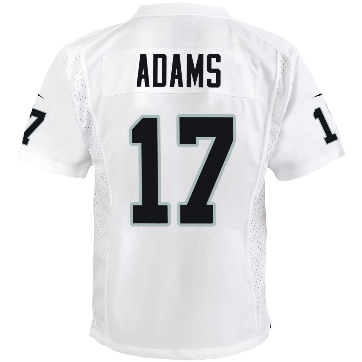 Davante Adams 17 Las Vegas Raiders Game Youth Jersey - White Jersey