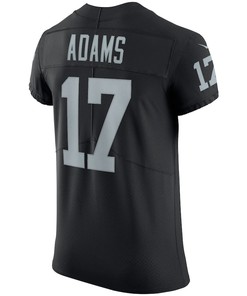 Davante Adams 17 Las Vegas Raiders Vapor Elite Jersey - Black