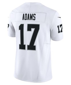 Davante Adams 17 Las Vegas Raiders Vapor F.U.S.E. Limited Jersey - White