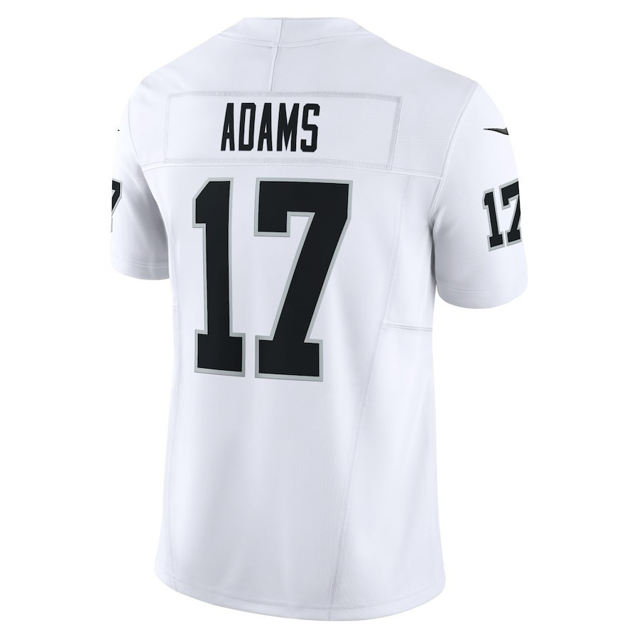 Davante Adams 17 Las Vegas Raiders Vapor F.U.S.E. Limited Jersey - White