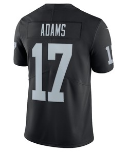Davante Adams 17 Las Vegas Raiders Vapor Limited Jersey - Black