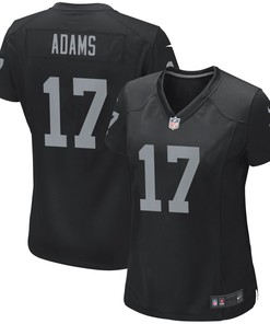 Davante Adams 17 Las Vegas Raiders Women's Game Jersey - Black Jersey