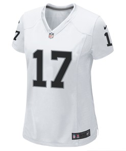 Davante Adams 17 Las Vegas Raiders Women's Game Jersey - White Jersey