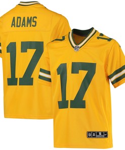 Davante Adams Green Bay Packers Inverted Team Game Jersey - Gold Nfl