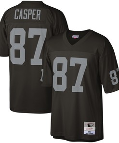 Dave Casper Las Vegas Raiders Mitchell & Ness 1976 Legacy Replica Jersey - Black Nfl