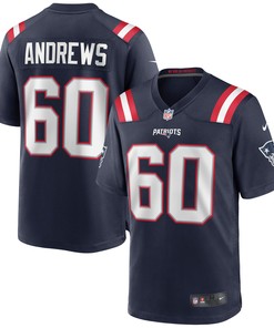 David Andrews New England Patriots Game Jersey - Navy Nfl