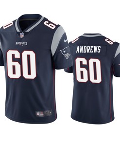 David Andrews New England Patriots Navy Vapor Limited Jersey