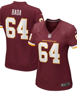 David Bada Washington Football Team Womens Game Player Jersey -burgundy Nfl