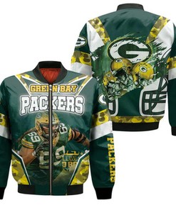 David Bakhtiari 69 Green Bay Packers Nfc North Division Champions Super Bowl 2021 Bomber Jacket Model 1740